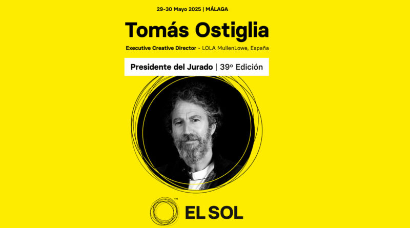 Tomás Ostiglia, presidente del jurado de la 39ª edición de El Sol