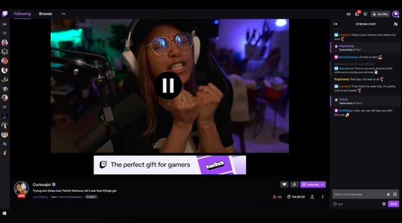Twitch se suma a la tendencia de los anuncios de pausa Twitch se suma a la tendencia de los anuncios de pausa