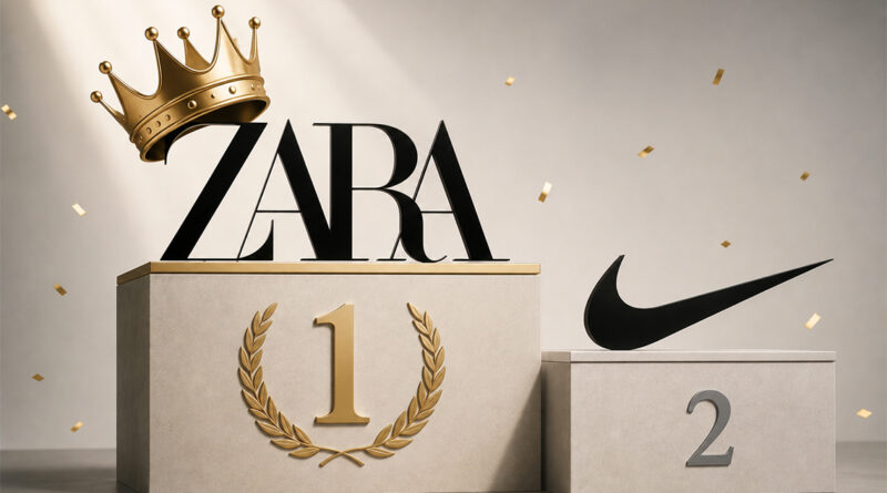 Zara destrona a Nike como la marca de moda más valiosa del mundo Zara destrona a Nike como la marca de moda más valiosa del mundo